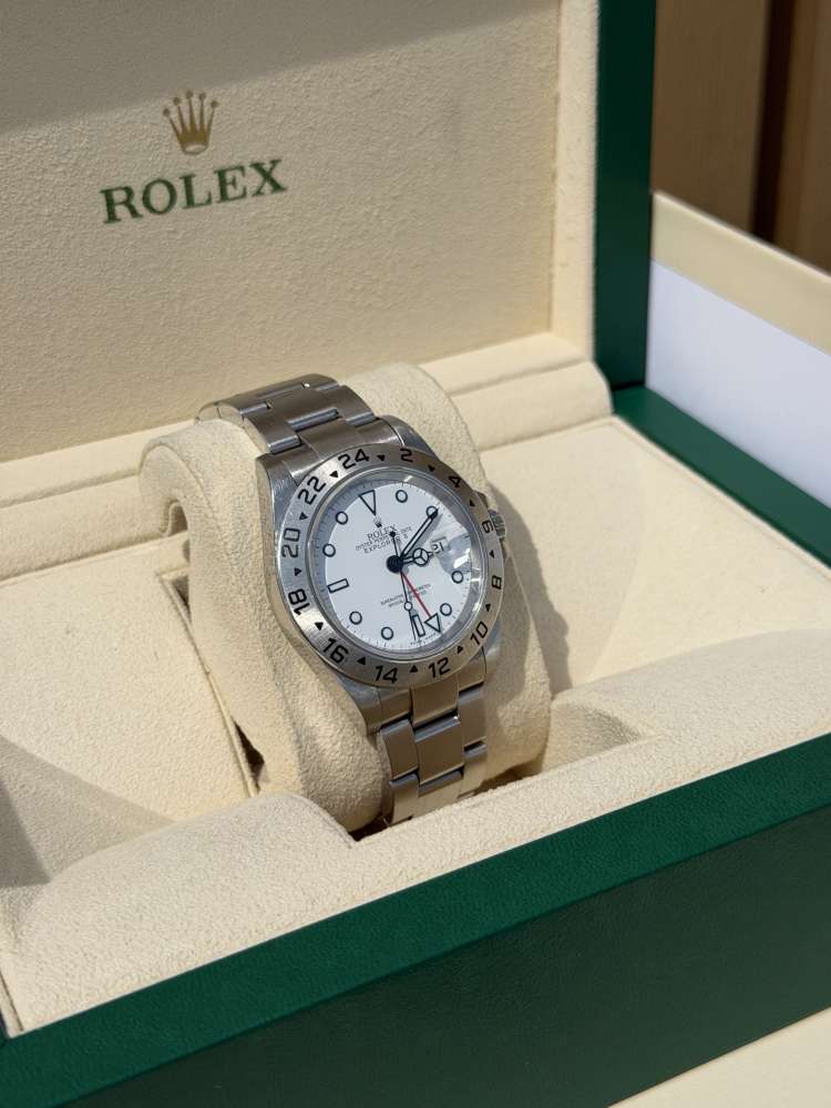 Hodinky Rolex Explorer II 40mm, Certifikát WR, Ref. 16570
