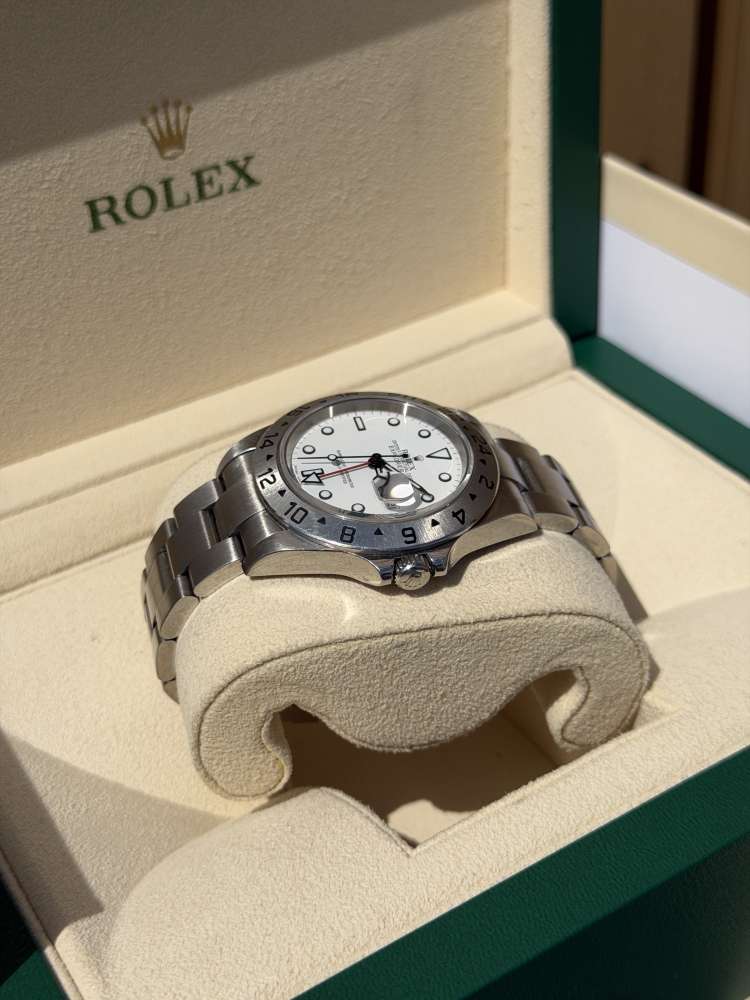 Hodinky Rolex Explorer II 40mm, Certifikát WR, Ref. 16570