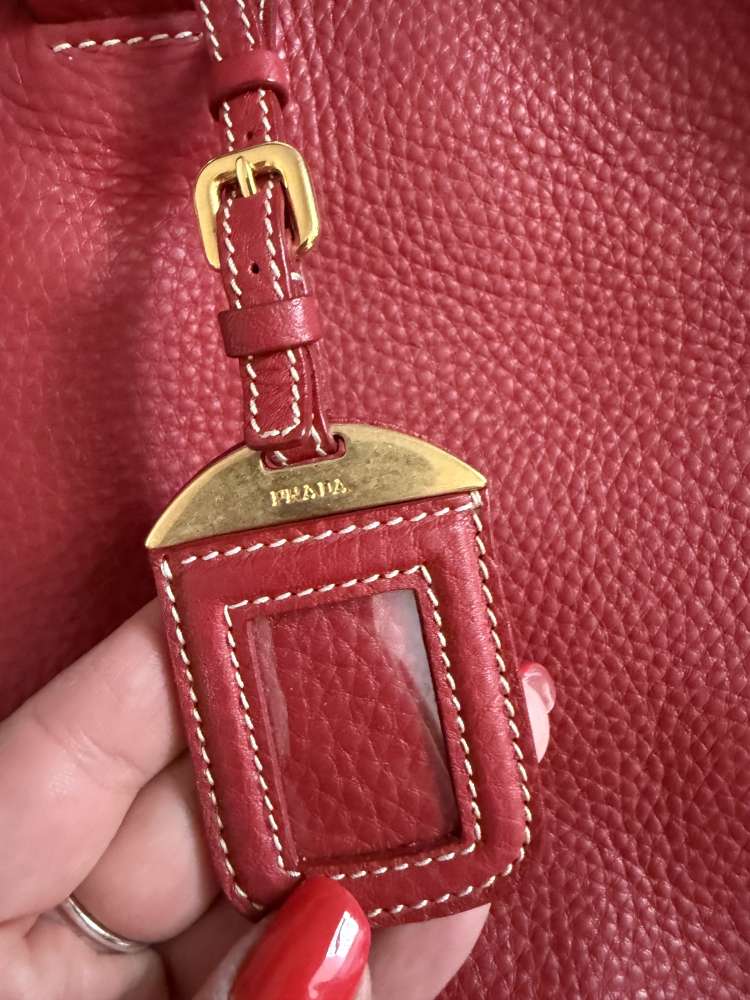 Prada shopper vitello daino kabelka