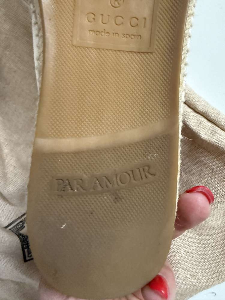 Gucci espadrilky 37,5