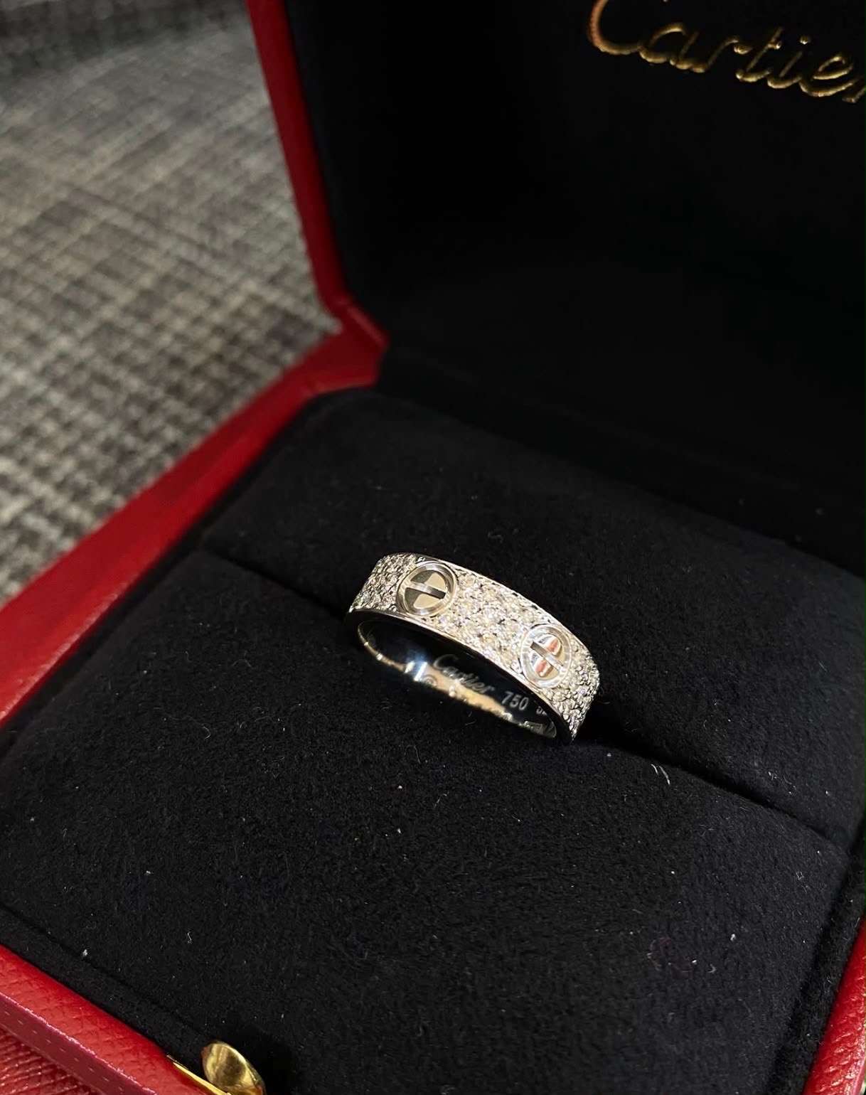 Cartier love prsten