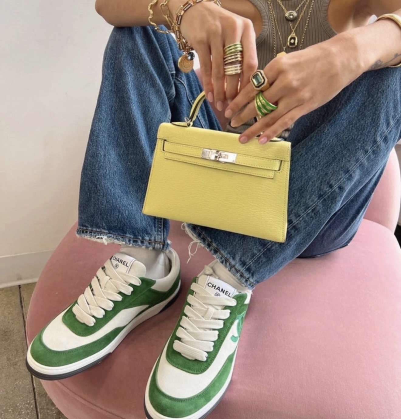 Chanel tenisky
