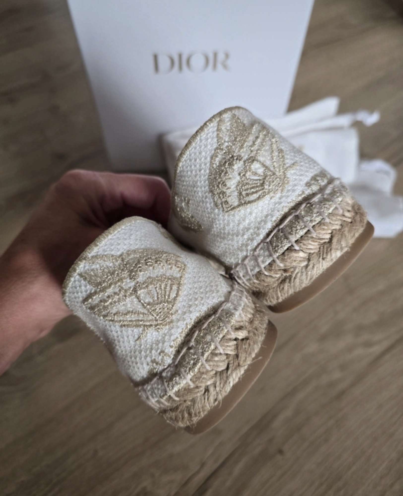 Dior espadrille