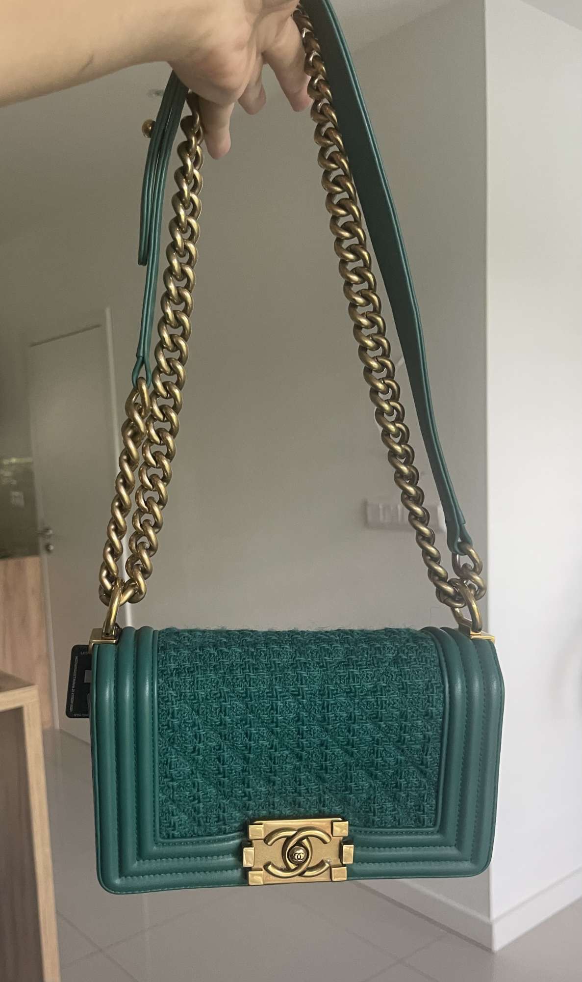 Chanel boy small