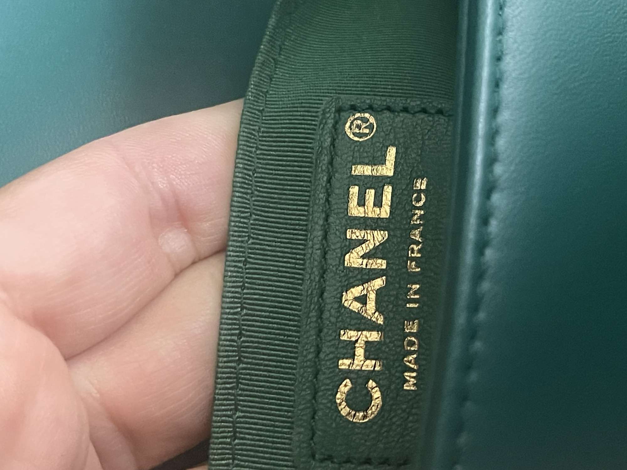 Chanel boy small
