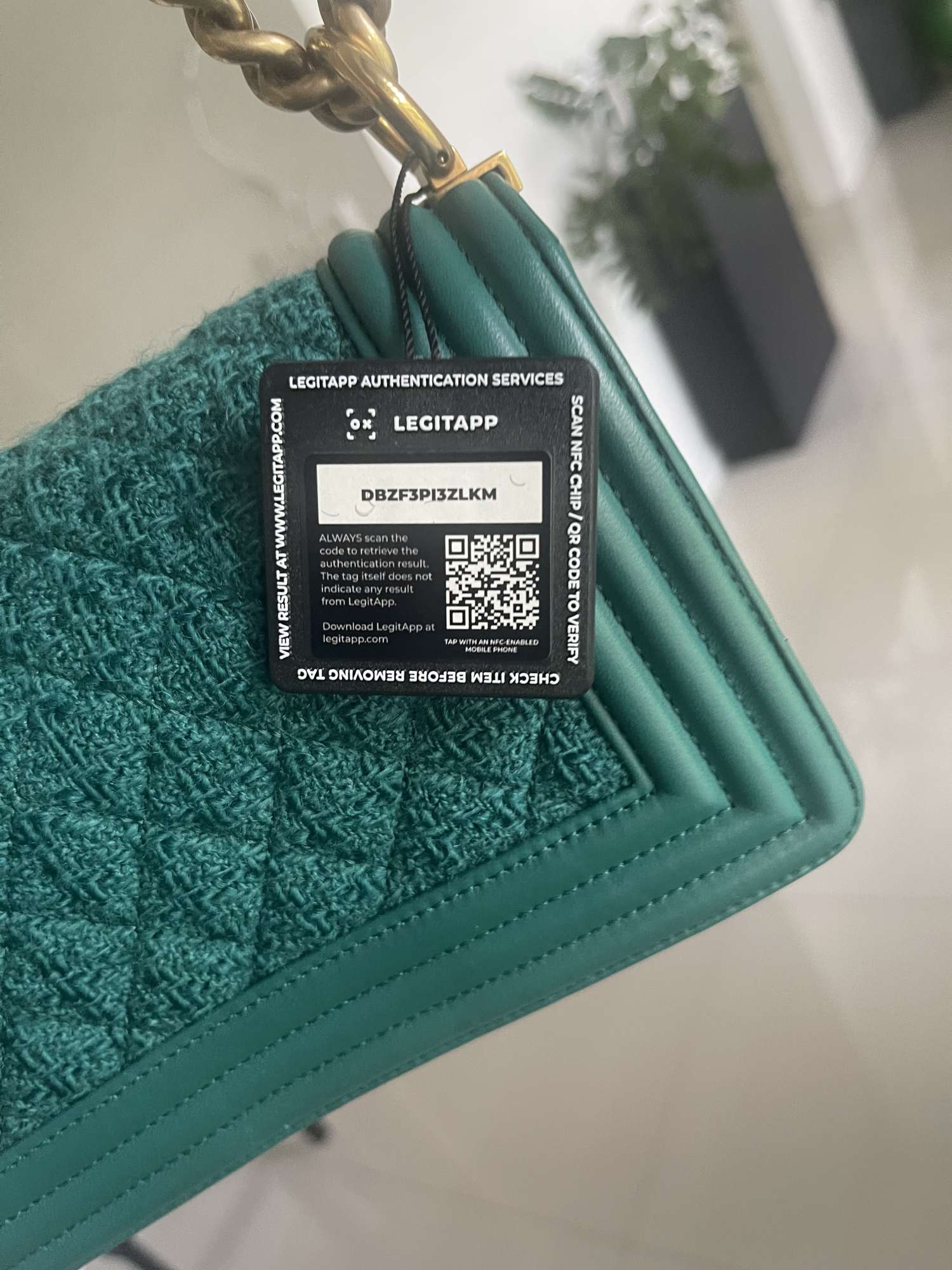 Chanel boy small