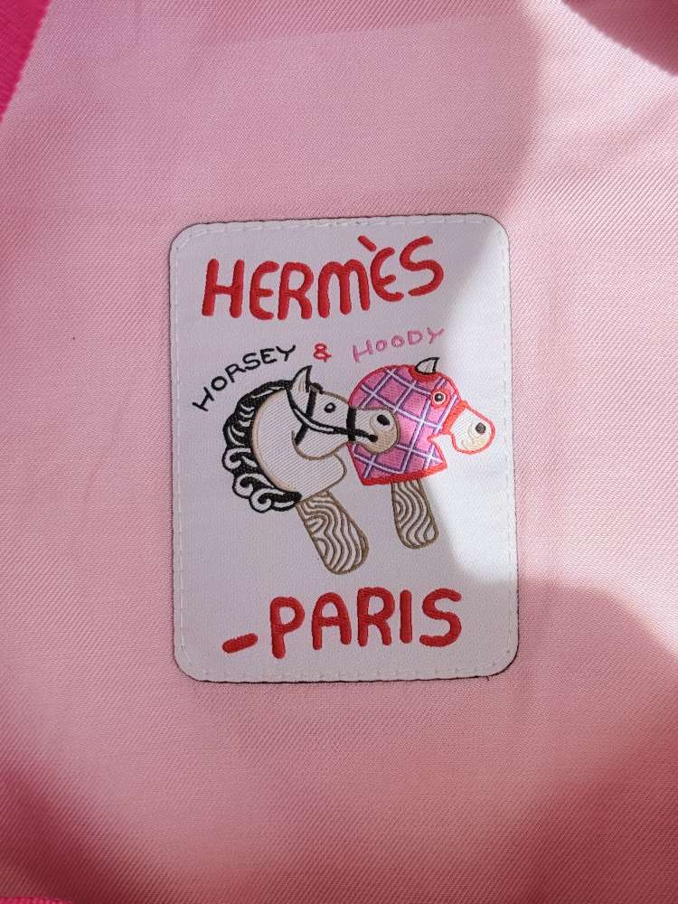 Hermès baretová čiapka Giulietta rose azalée 59