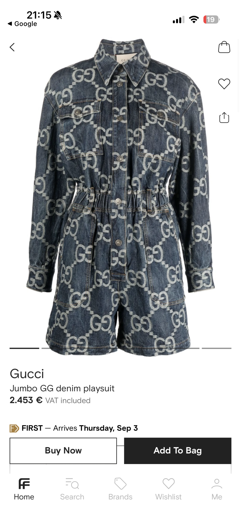 Gucci overal
