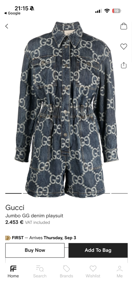 Gucci overal