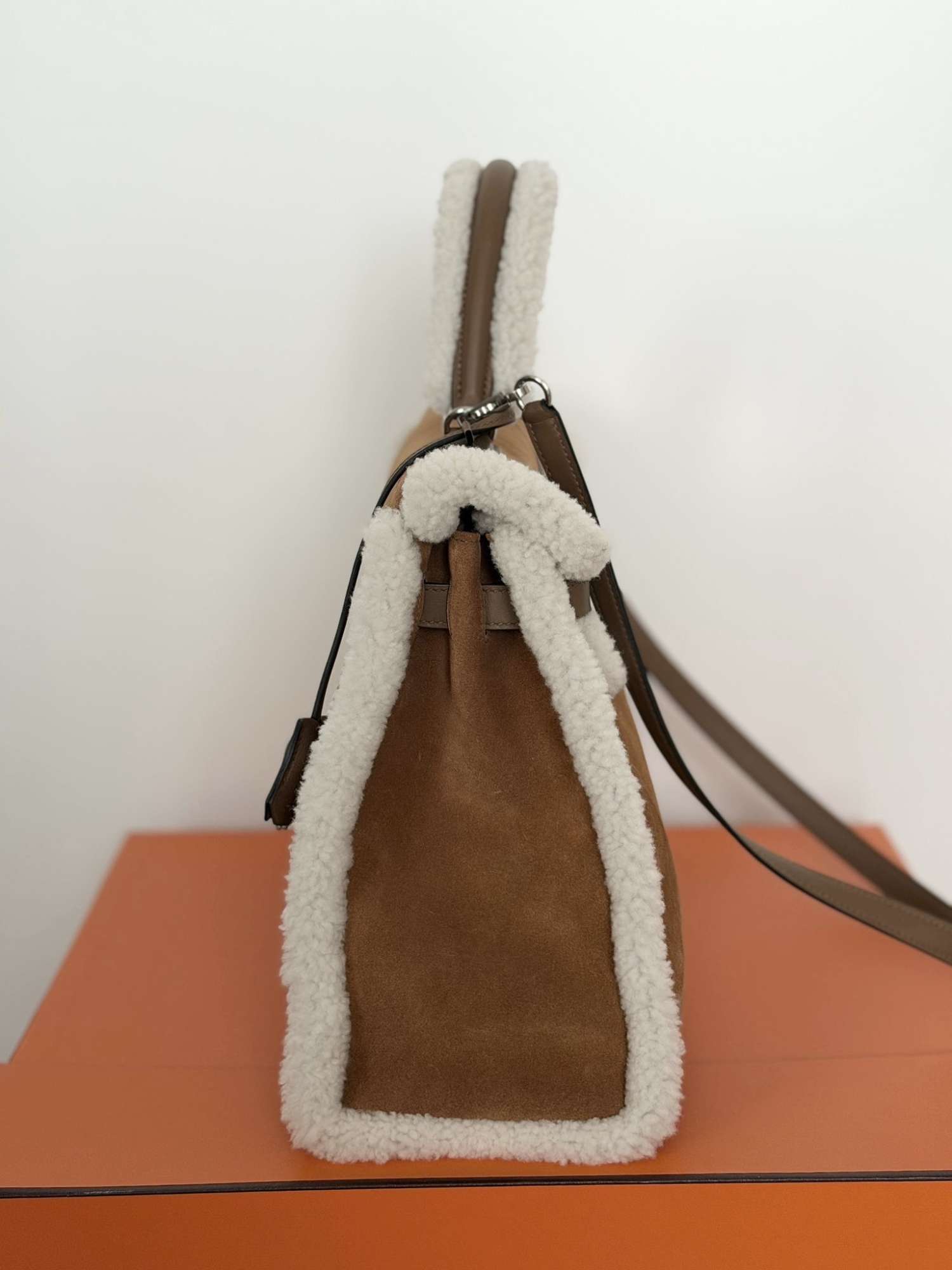 Hermes Kelly 35 Veau grizzly