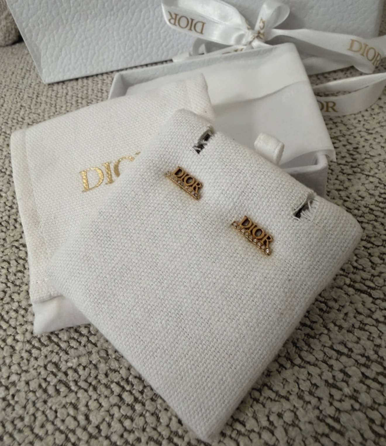 Dior náušnice