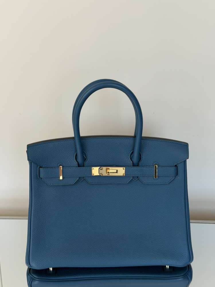 Hermès Birkin 30 Thalassa Togo GHW