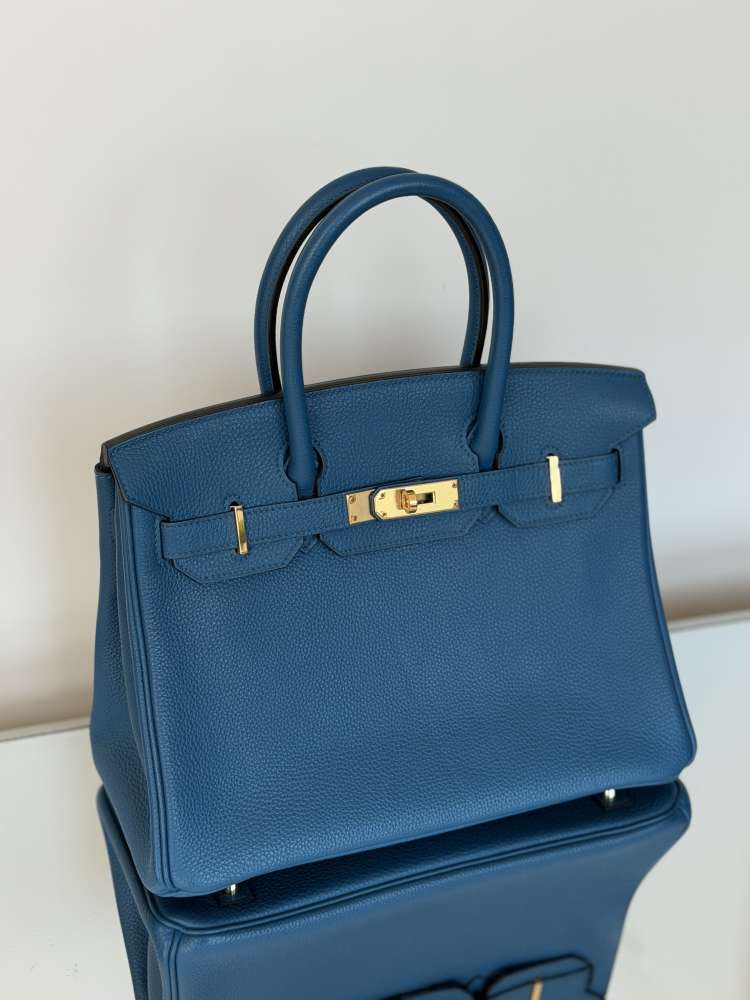 Hermès Birkin 30 Thalassa Togo GHW