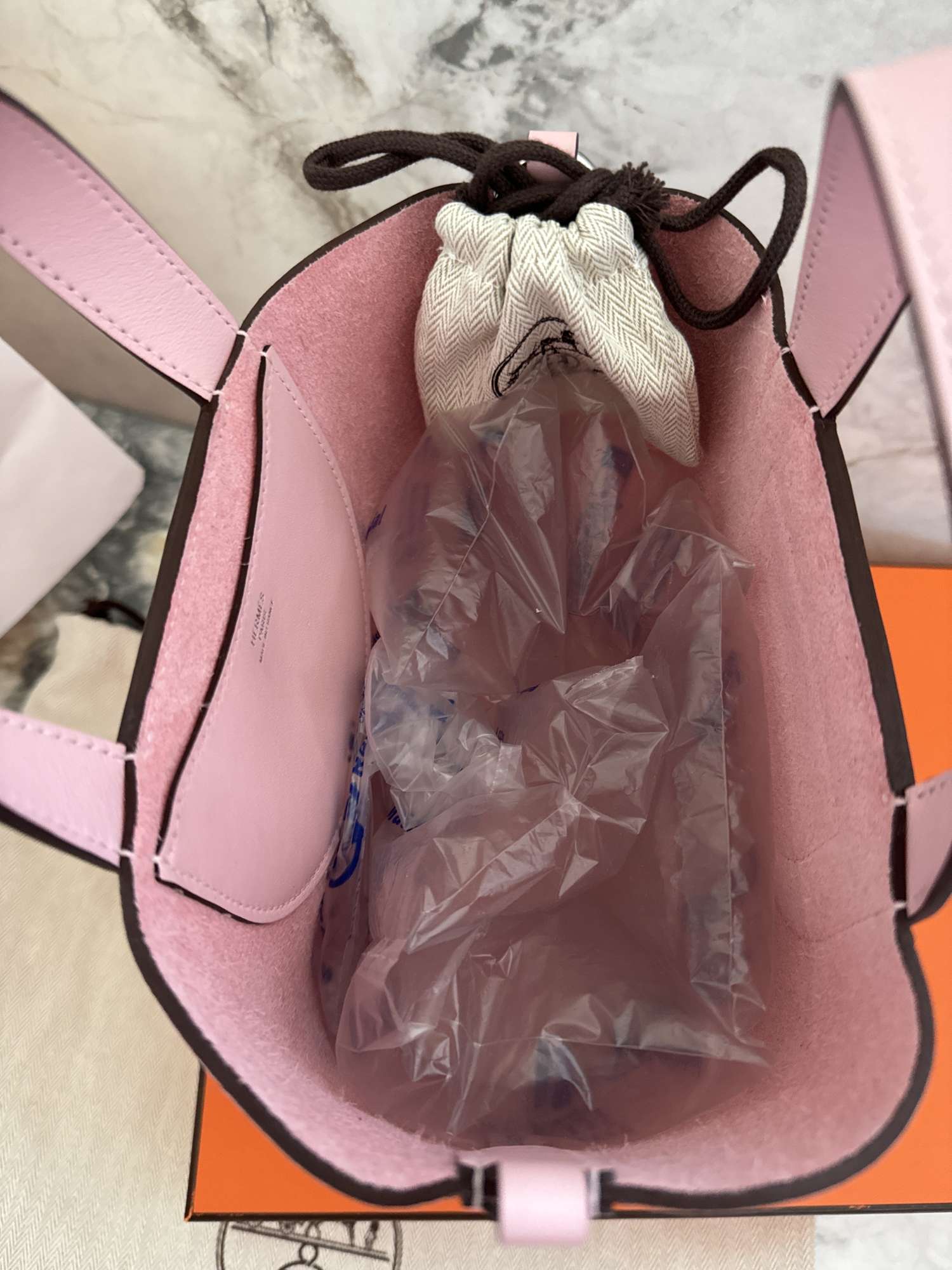 Hermes loop 18 rose  sakura