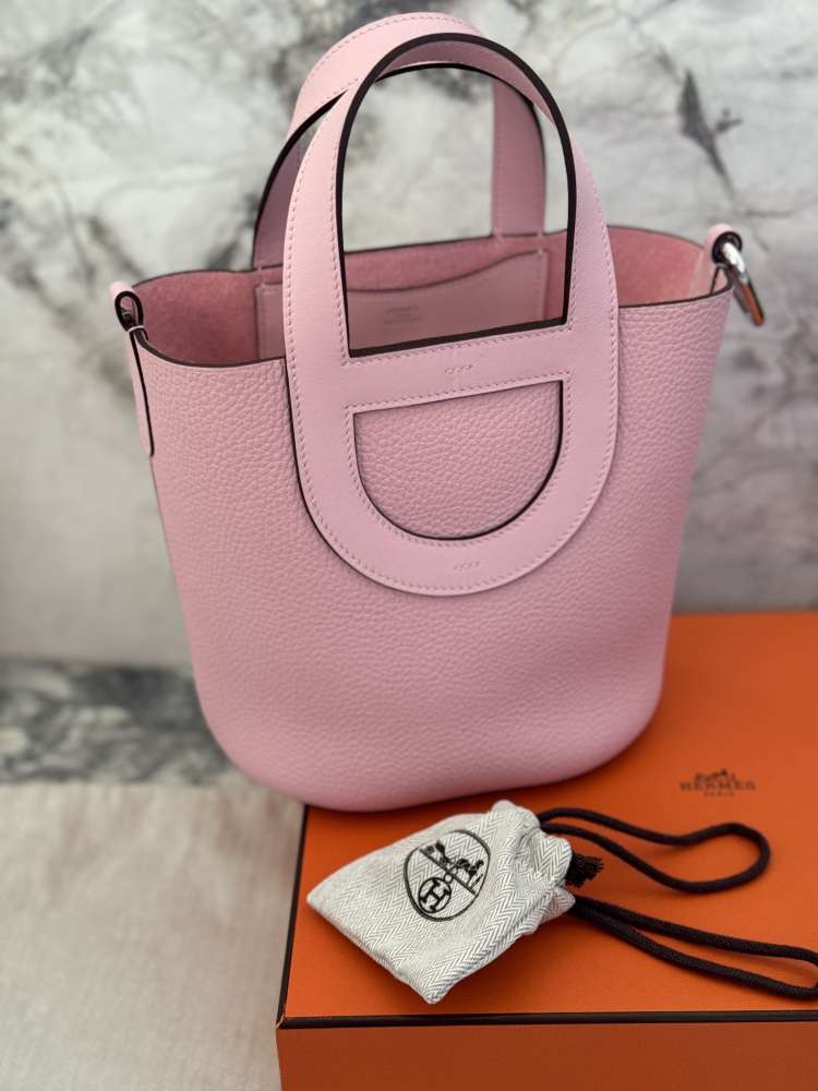 Hermes loop 18 rose  sakura