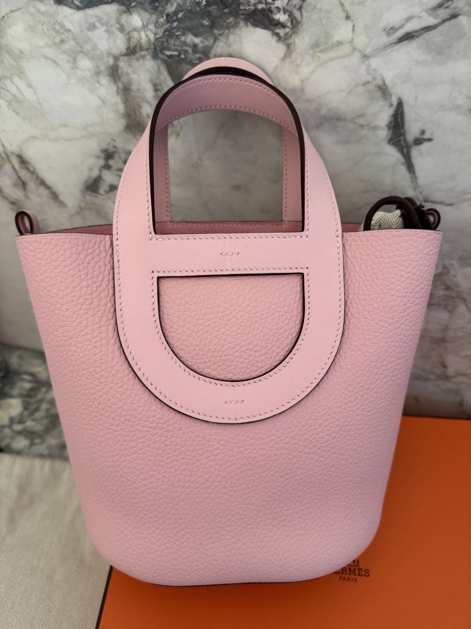 Hermes loop 18 rose  sakura