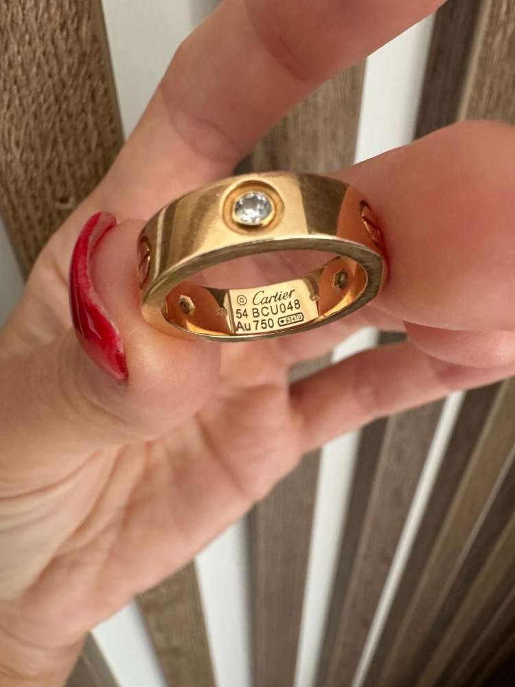 Cartier LOVE diamonds