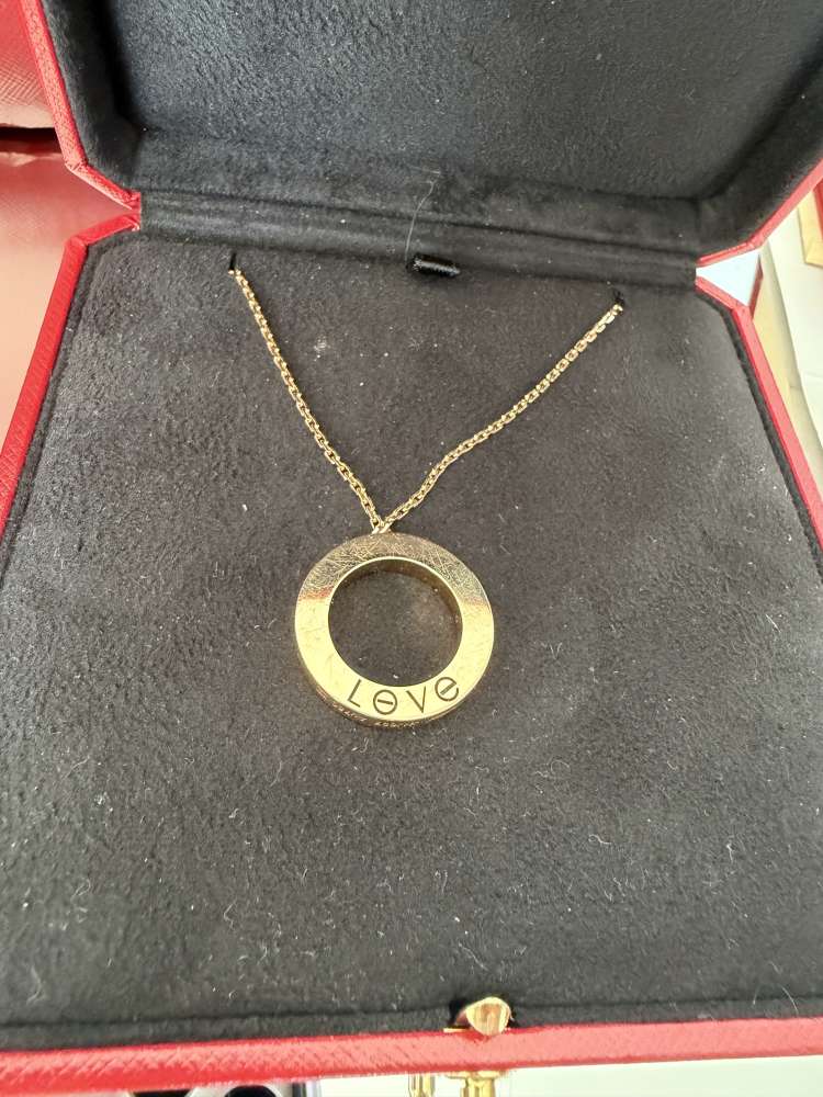 Cartie love pendant náhrdnelnik