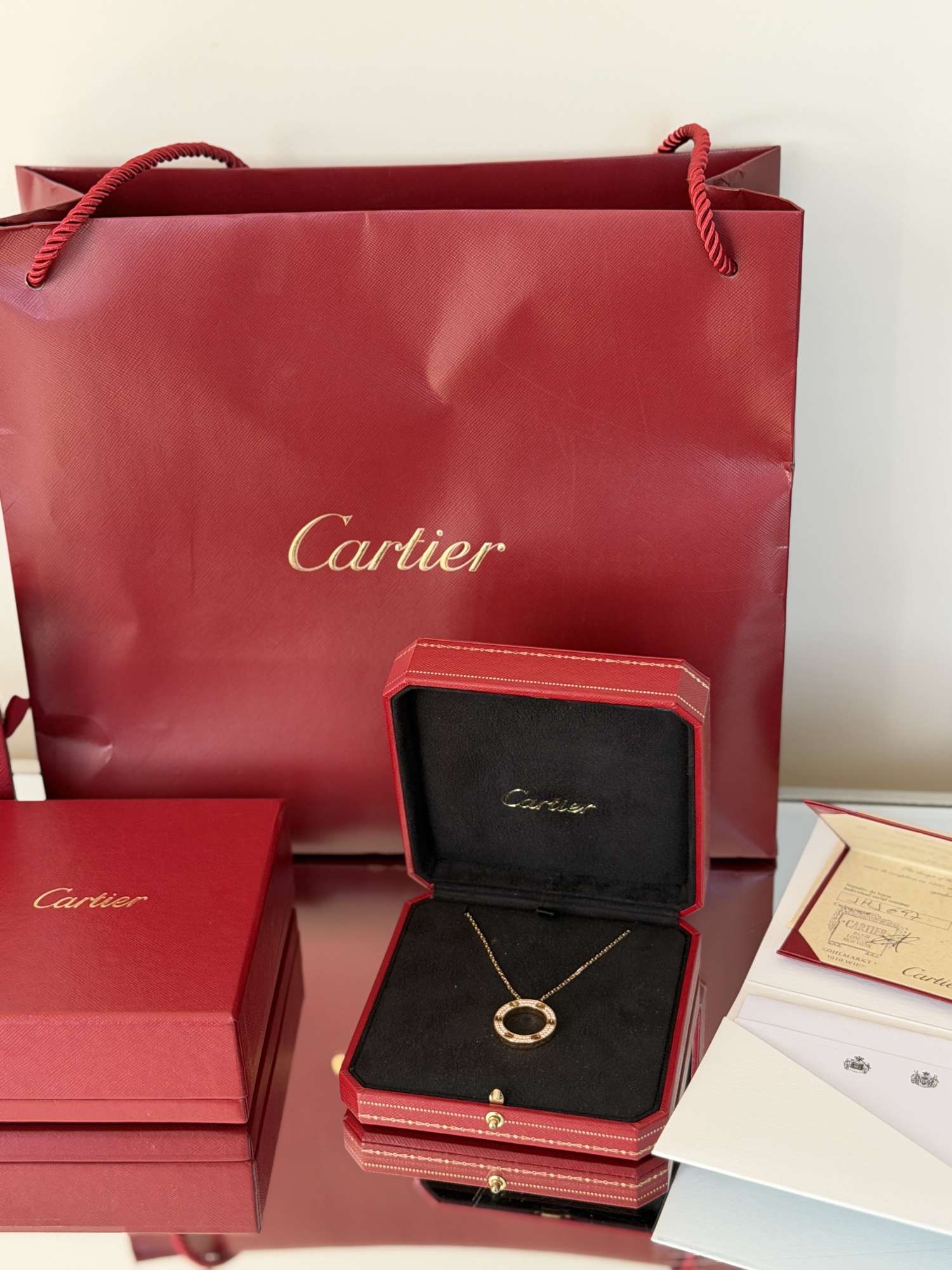 Cartie love pendant náhrdnelnik