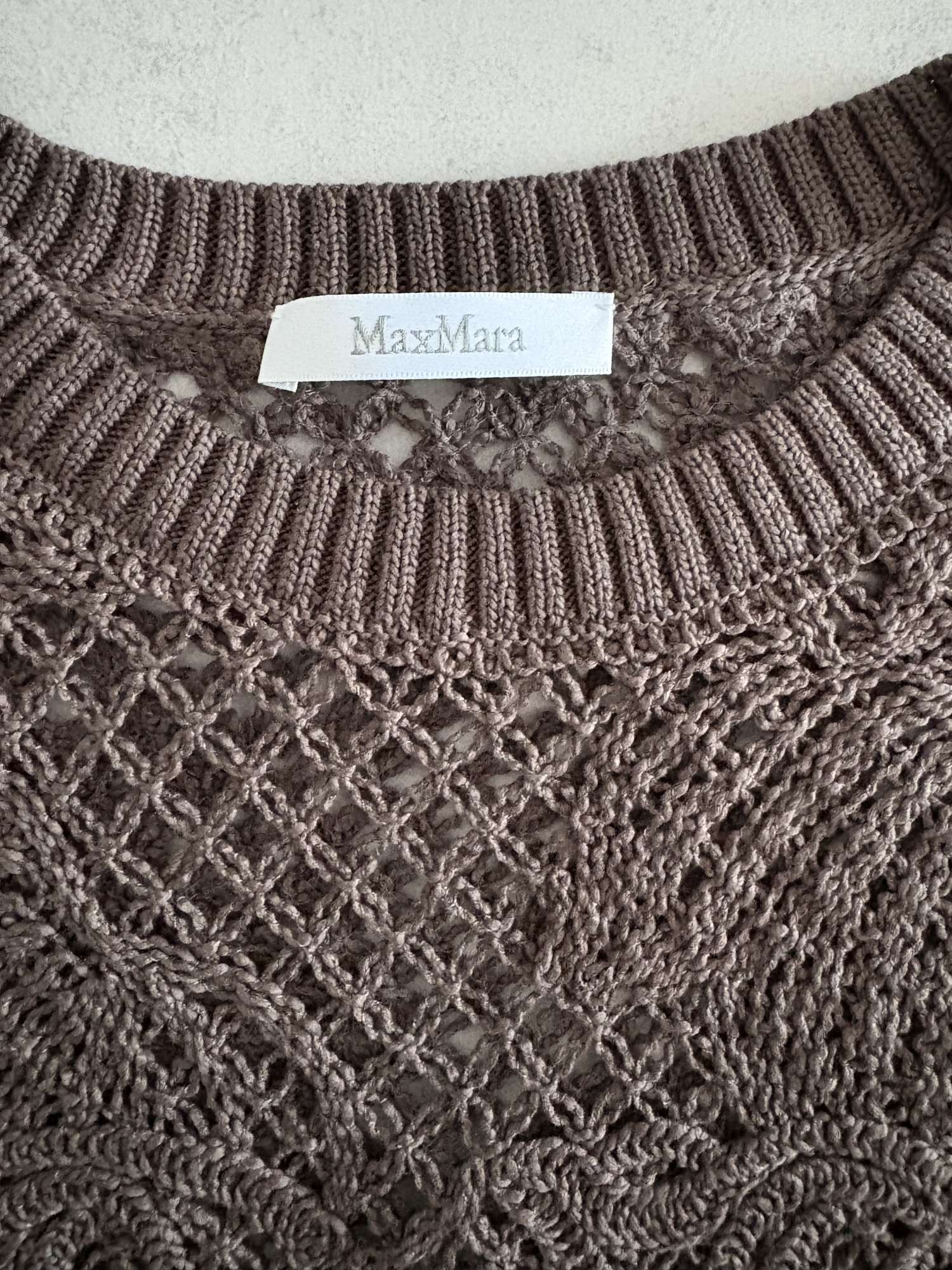 Max Mara Farea nový mesh sveter, pc 550€