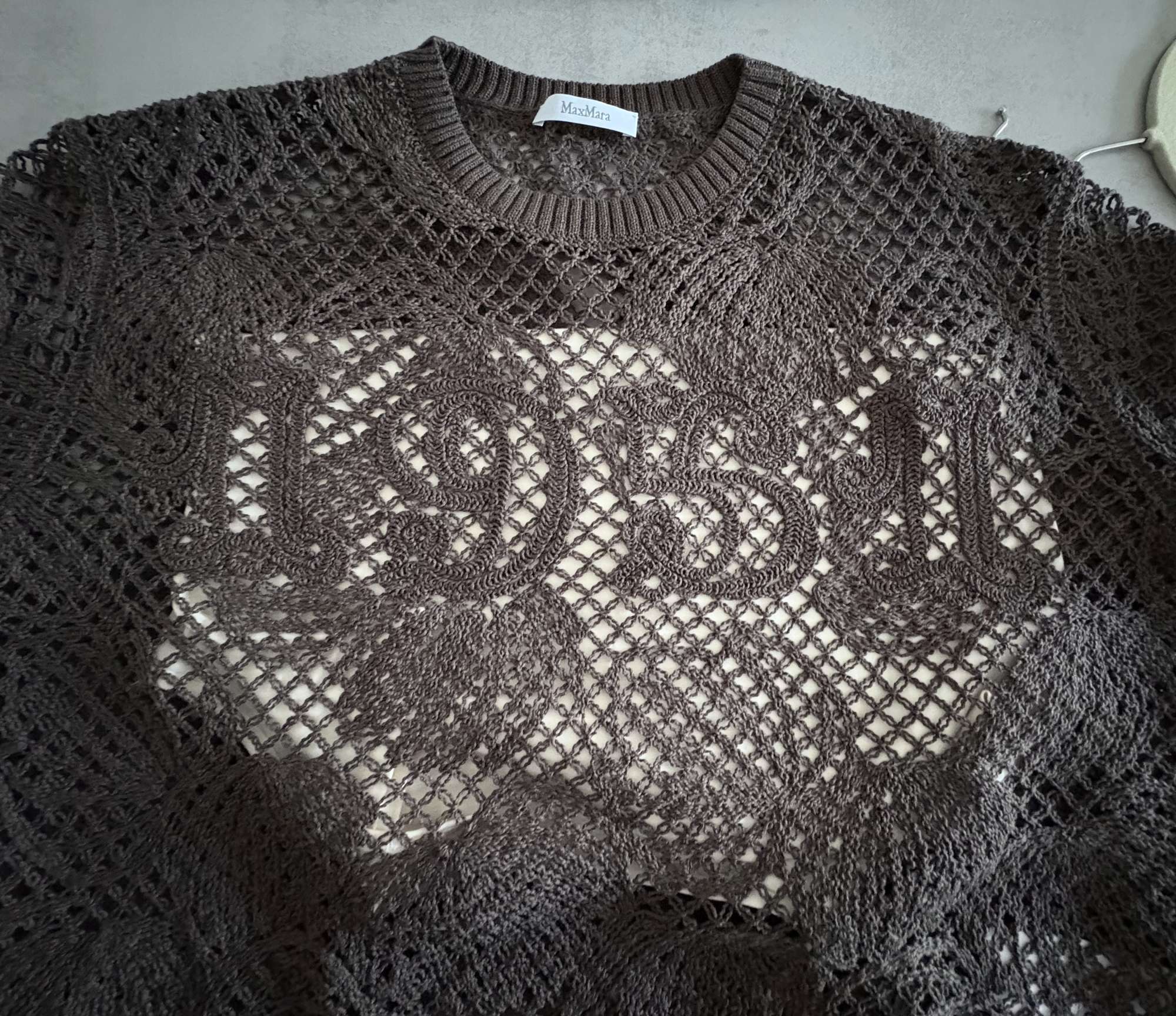 Max Mara Farea nový mesh sveter, pc 550€