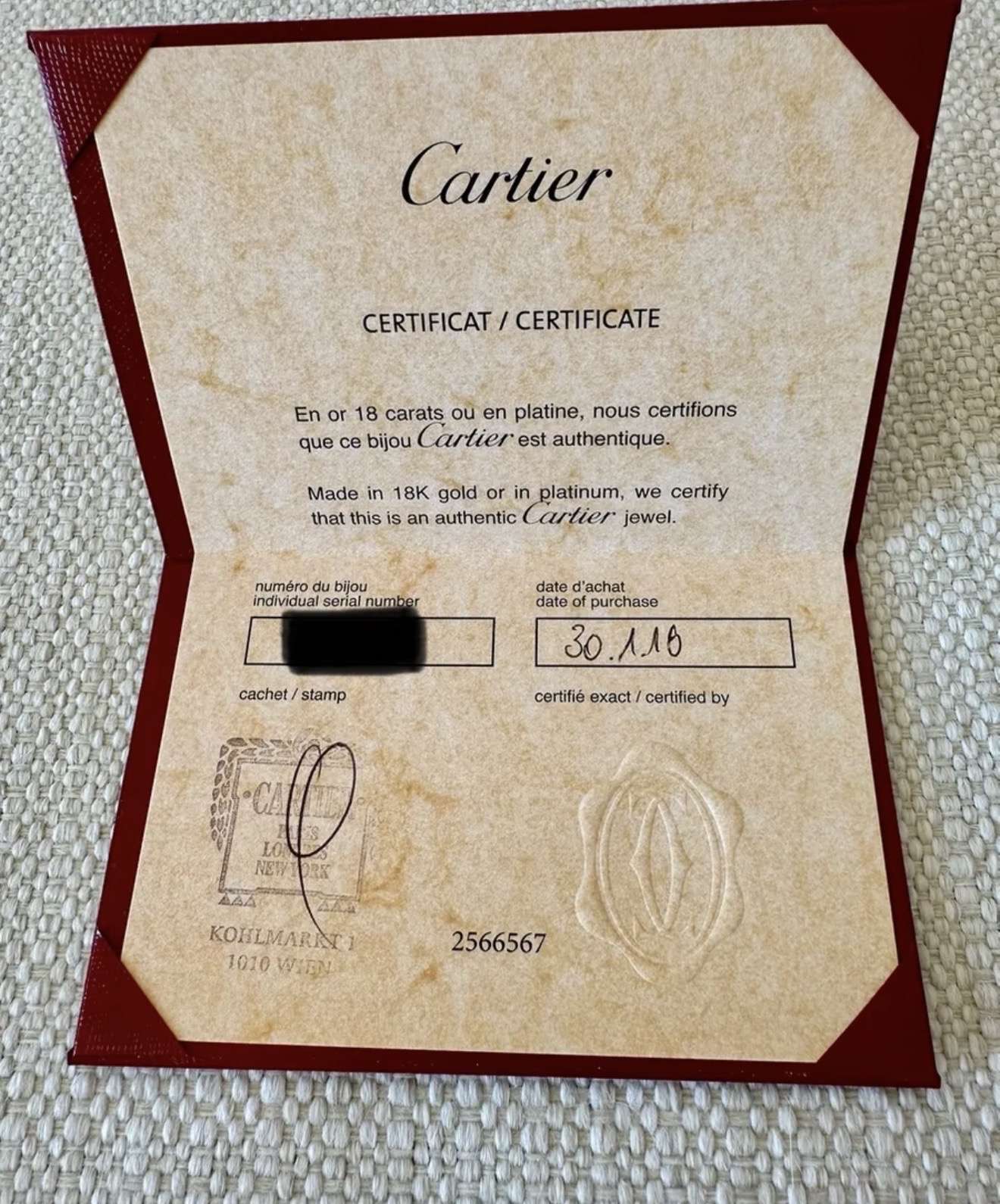 Cartier Juste Un Clou