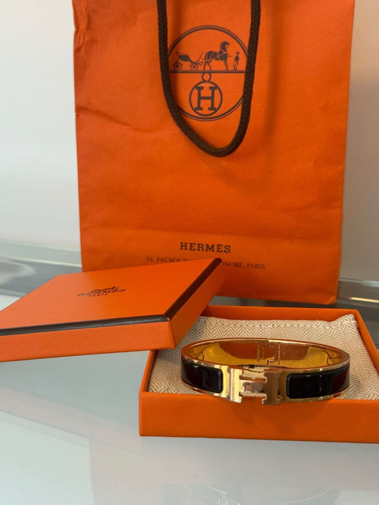 Hermes Clic H naramok