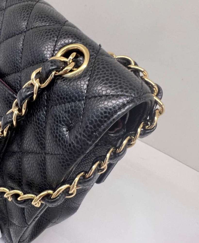 Chanel Double Flap Caviar