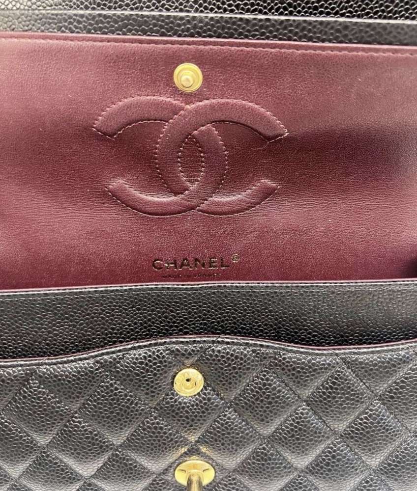 Chanel Double Flap Caviar