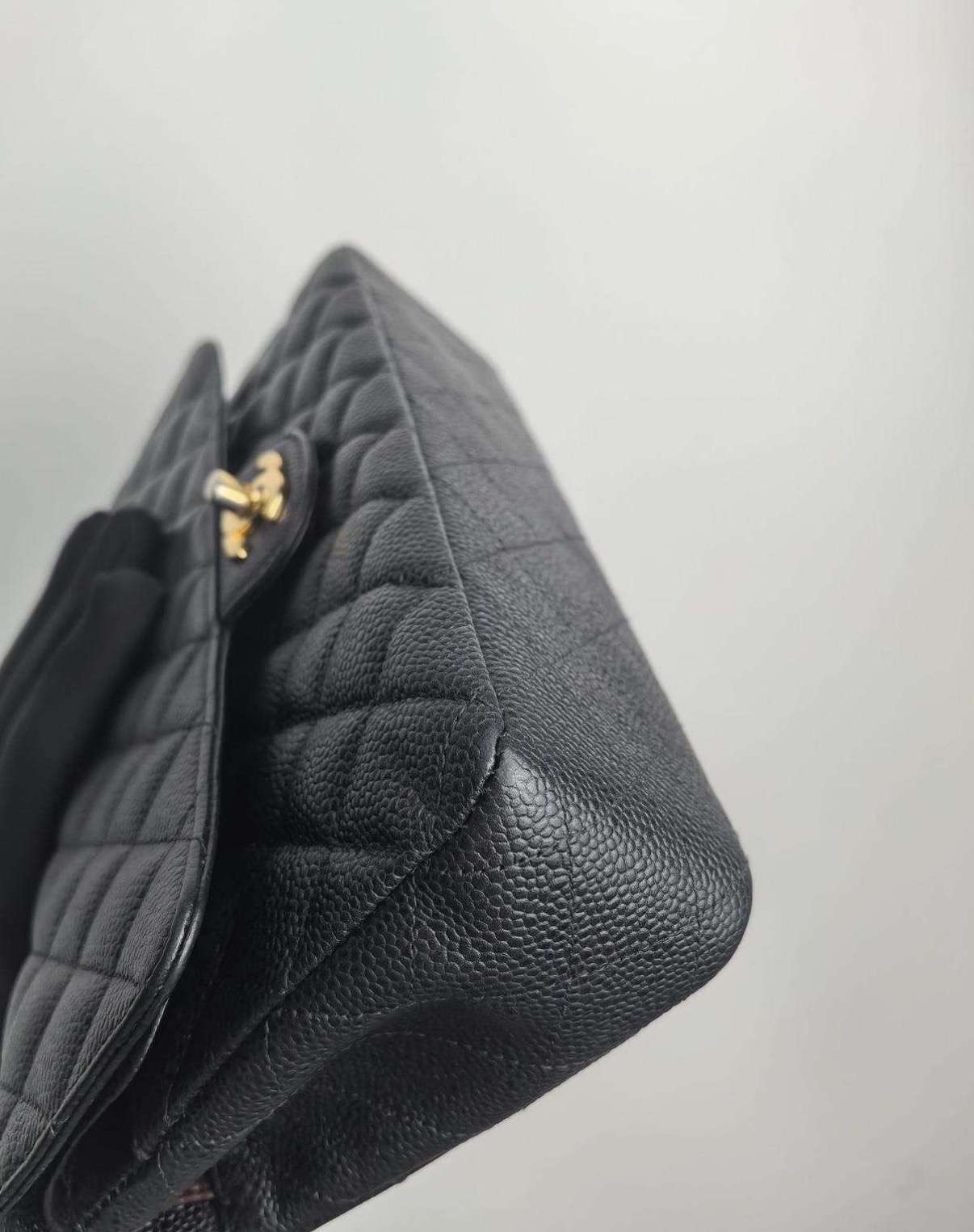 Chanel Double Flap Caviar