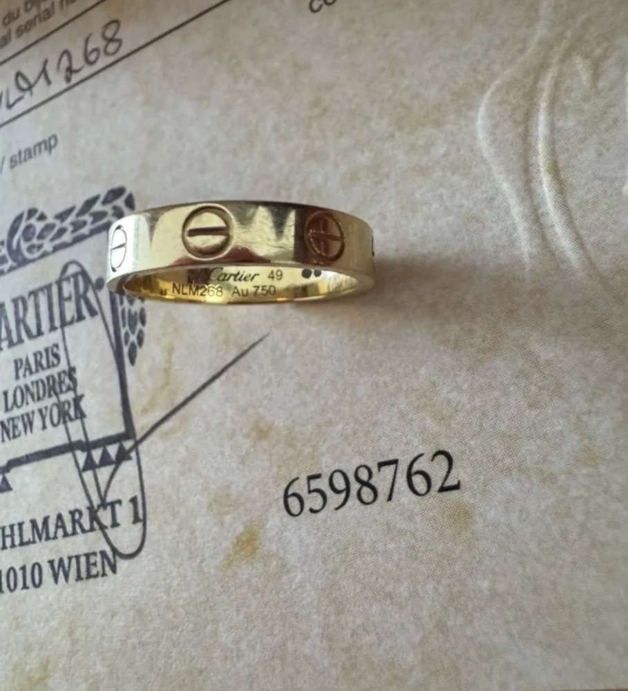 Cartier love prsteň