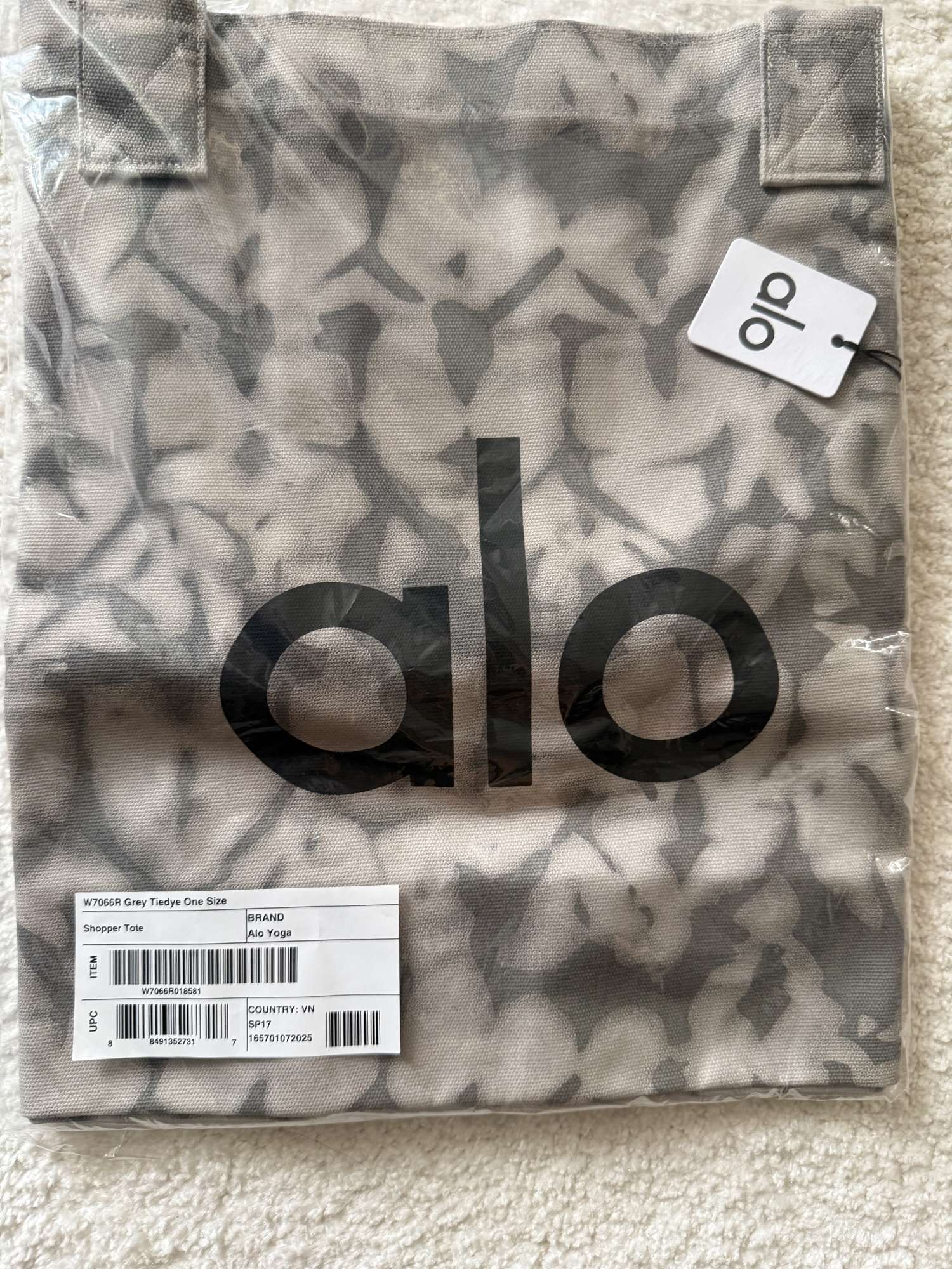 Alo Yoga large tote bag