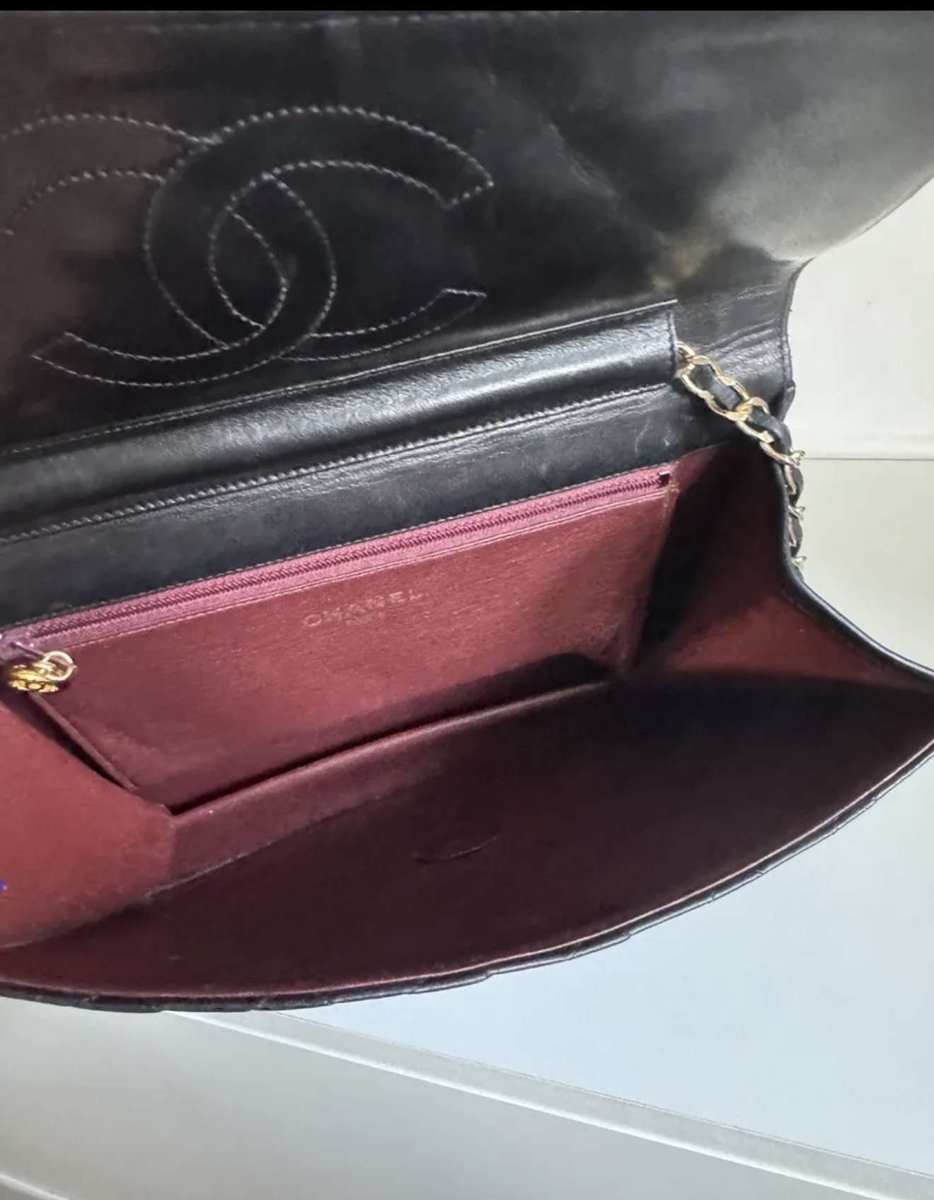 Chanel flap bag single
