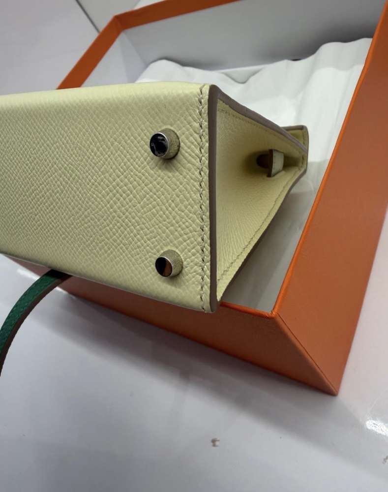Hermes Mini Kelly tricolor