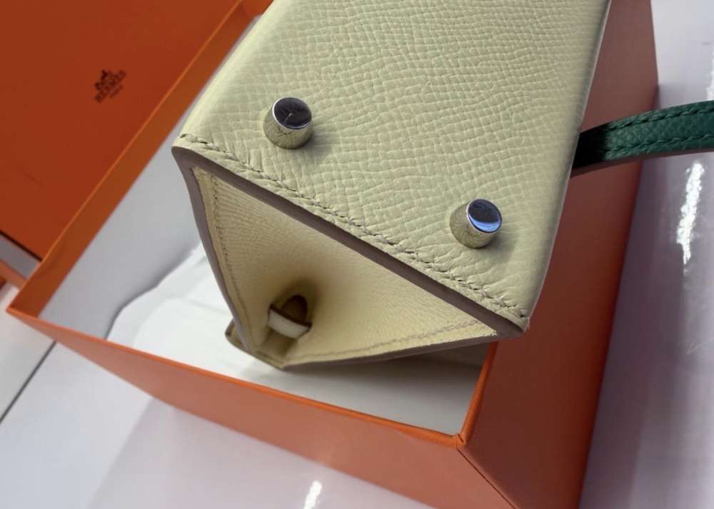 Hermes Mini Kelly tricolor