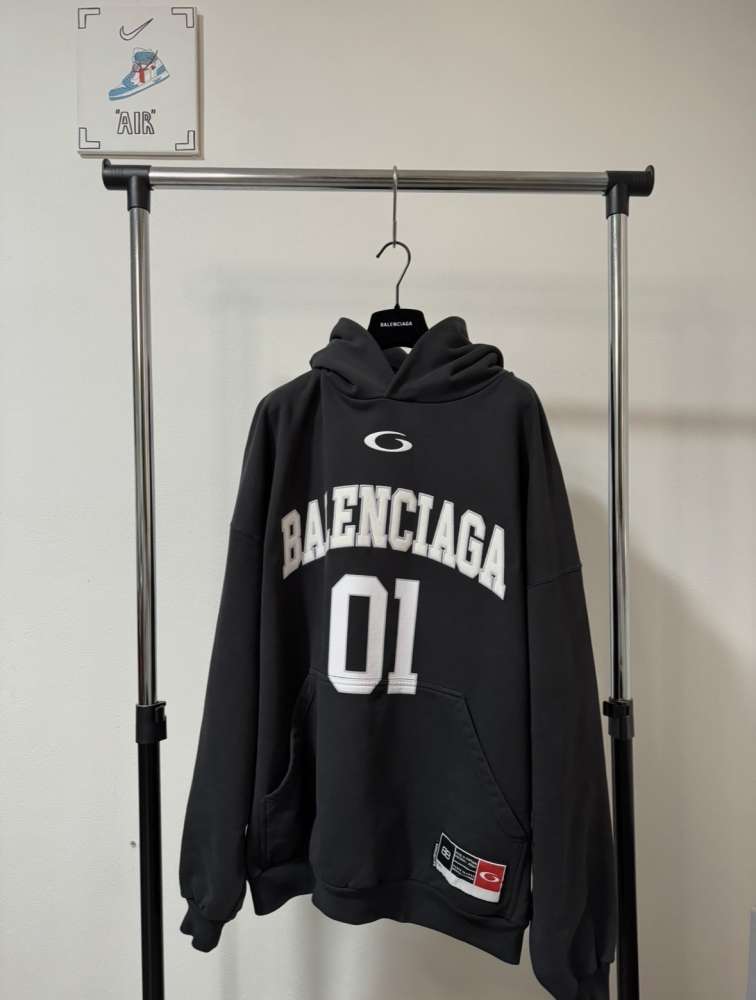 Mikina s kapucňou Balenciaga Basketball Series
