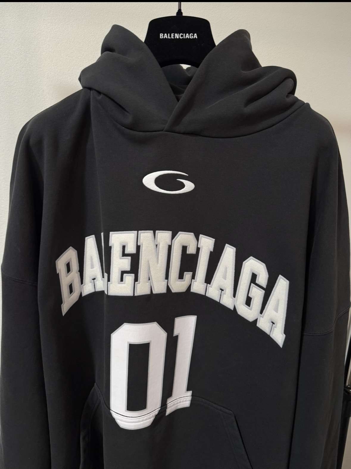 Mikina s kapucňou Balenciaga Basketball Series