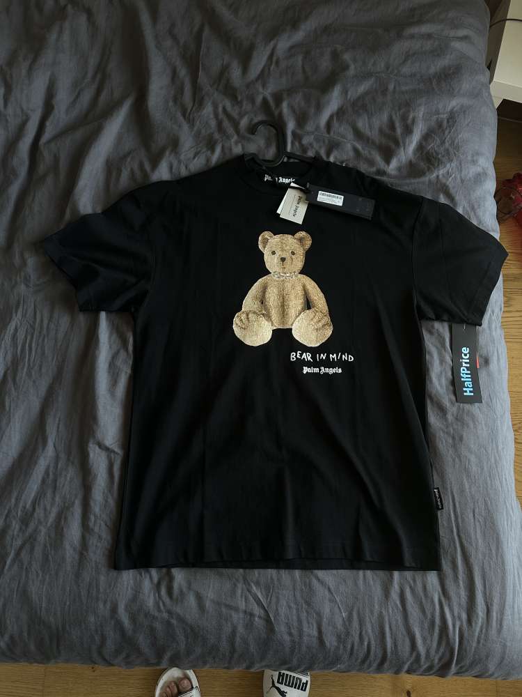 Palm angels tricko bear in mind, velkost M,