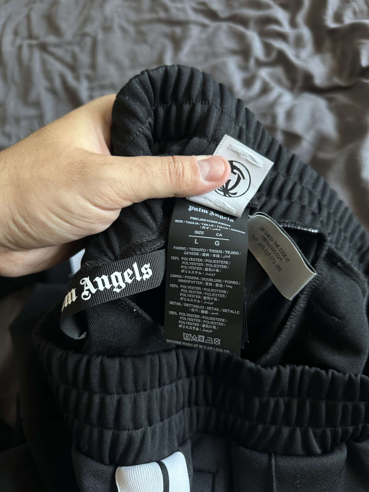 Palm angels trackpants teplaky, velkost L