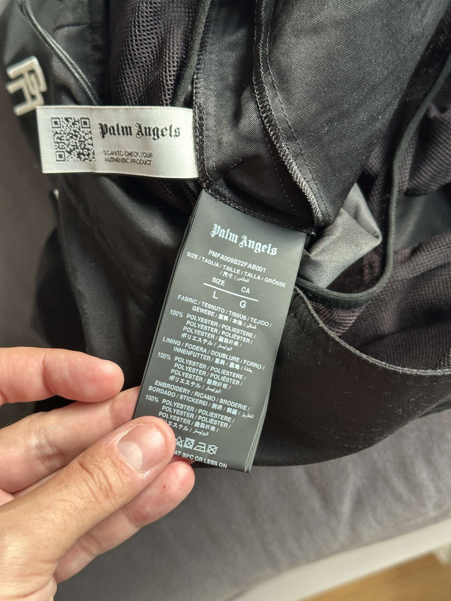 Palm angels kratasy, velkost L