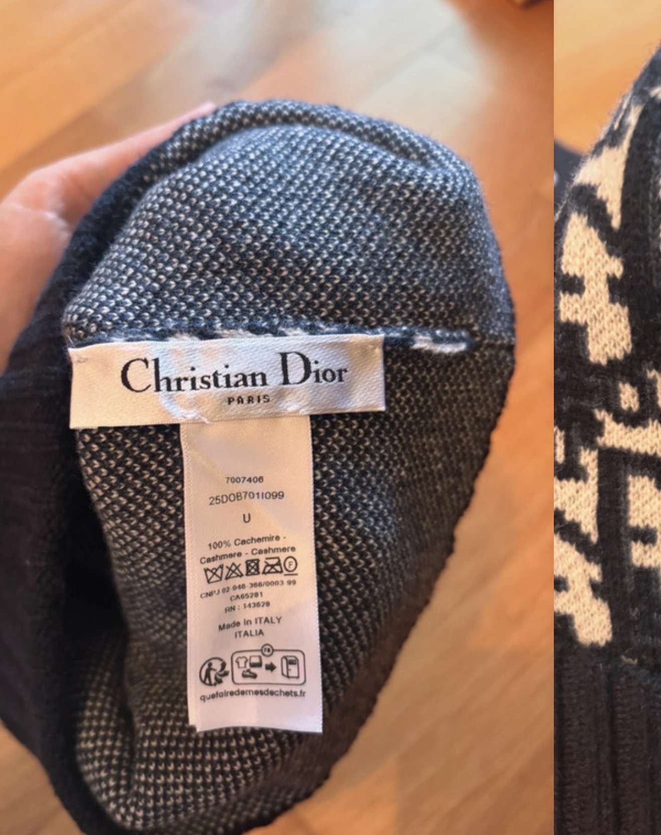 Dior čiapka
