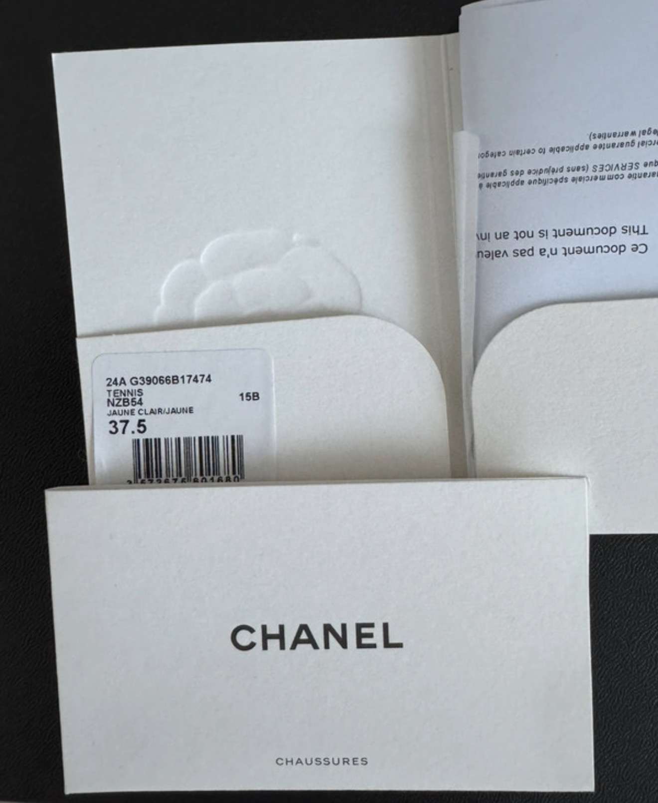 Chanel tenisky