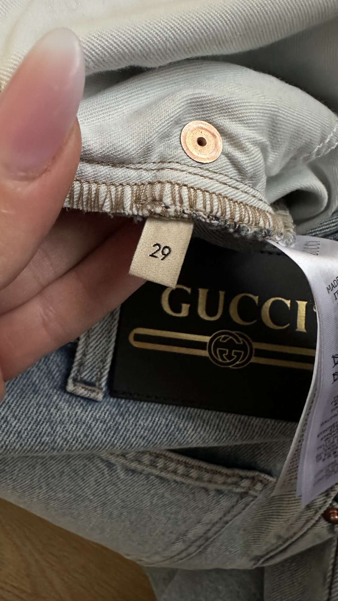 Pánske džínsy Gucci
