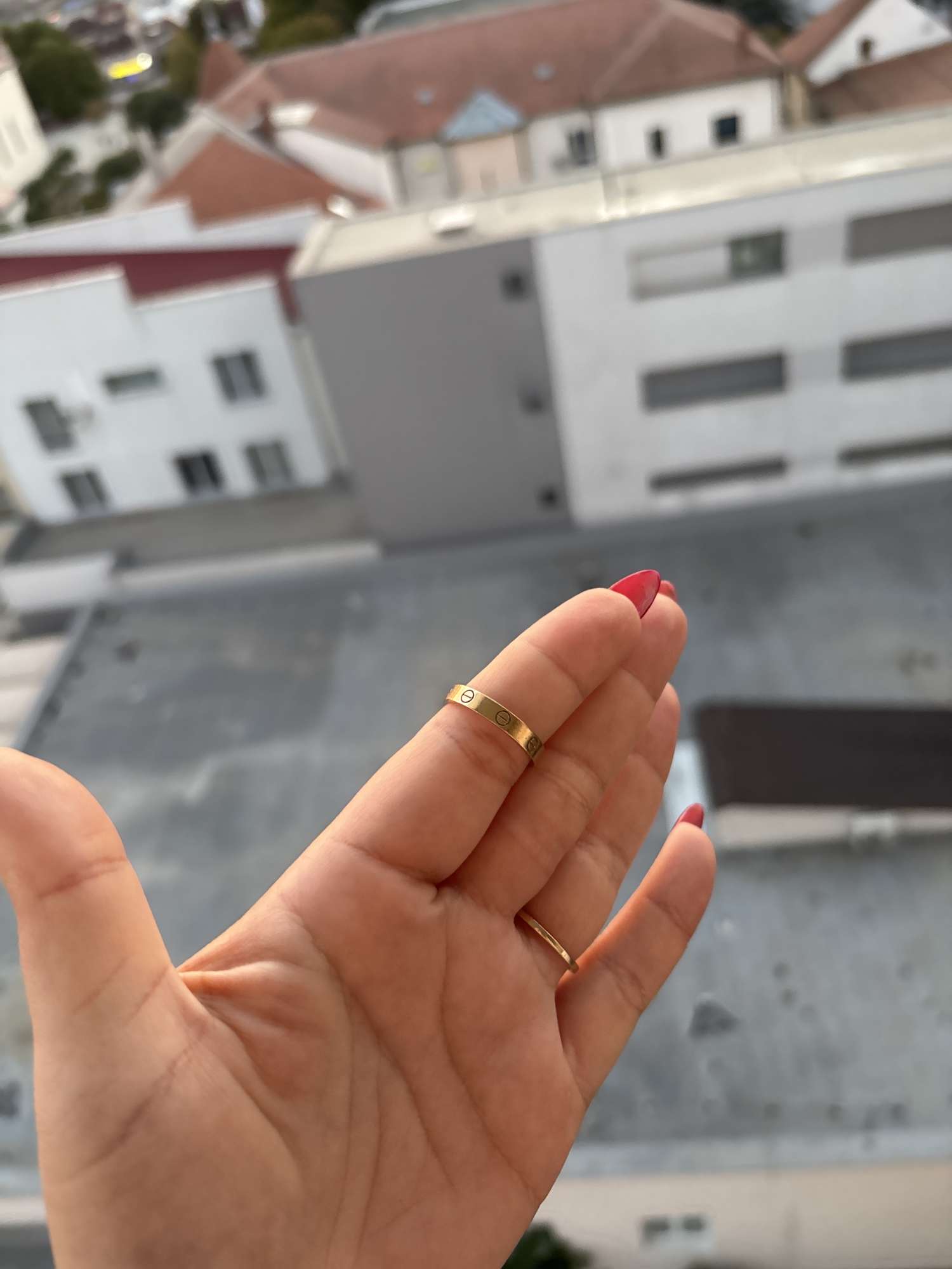 Prsteň Cartier Love, malá veľkosť