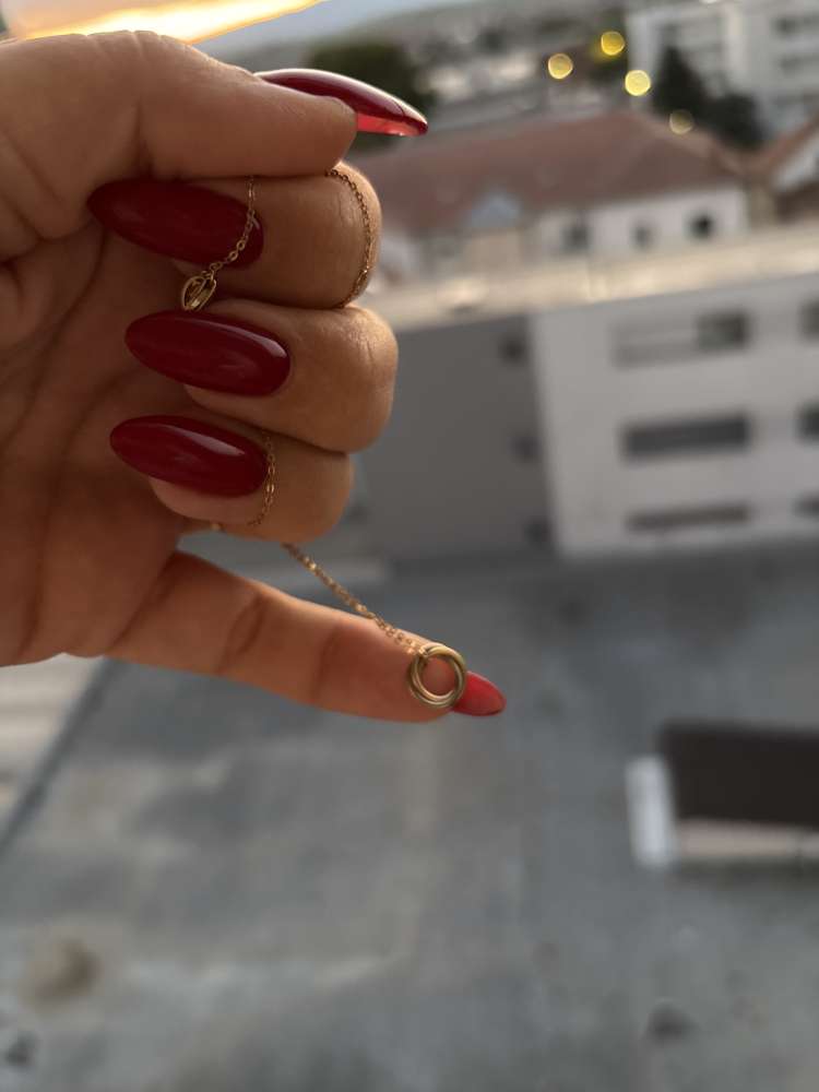 Náramok Trinity na zlatej retiazke