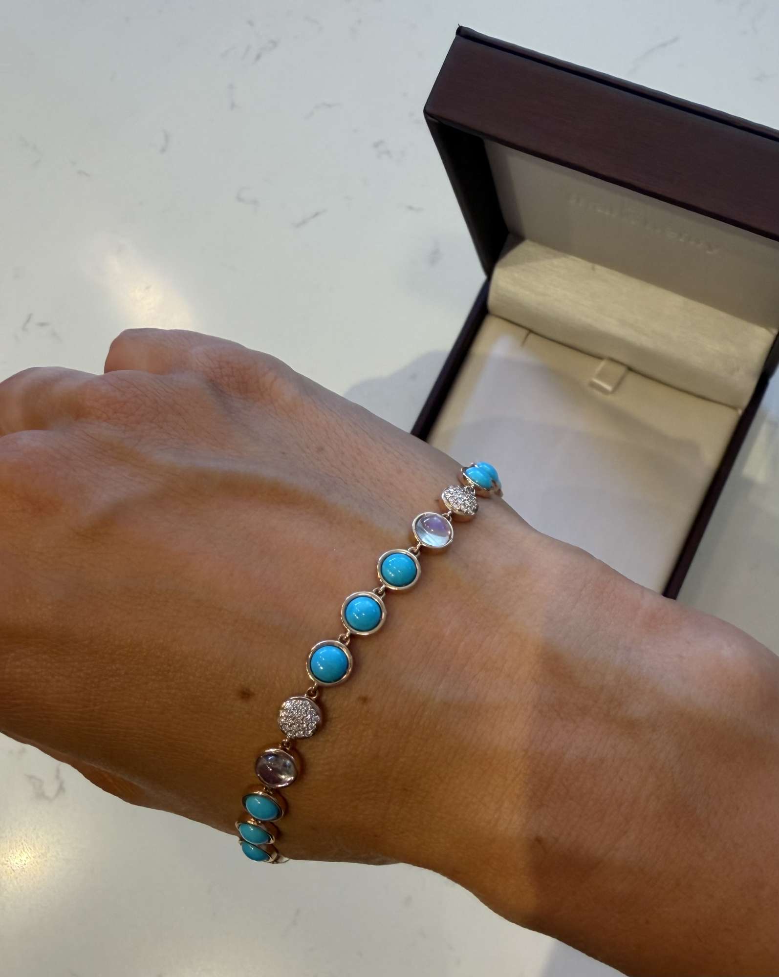 Mark Henry turquoise náramok