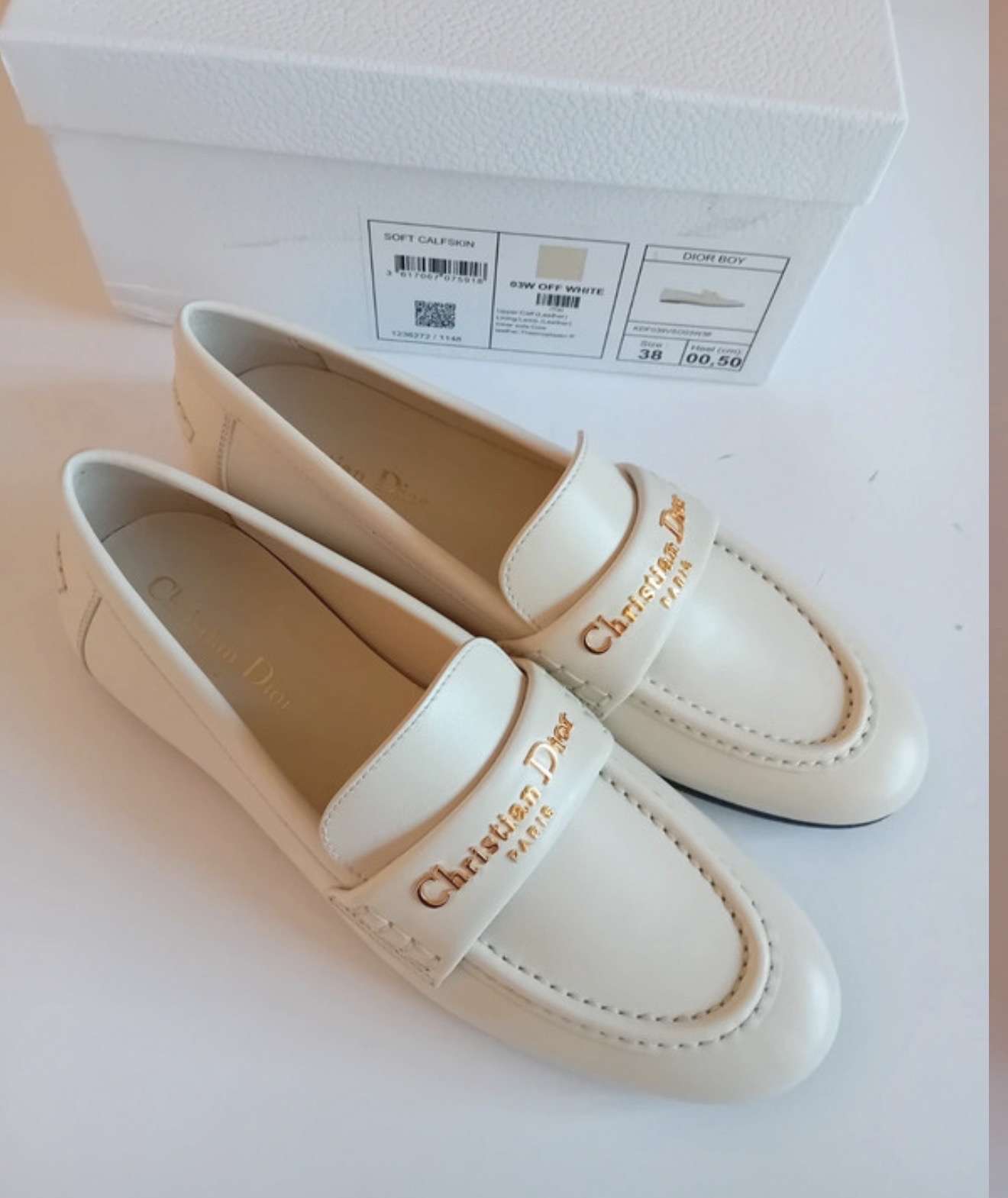 Dior mokasinky