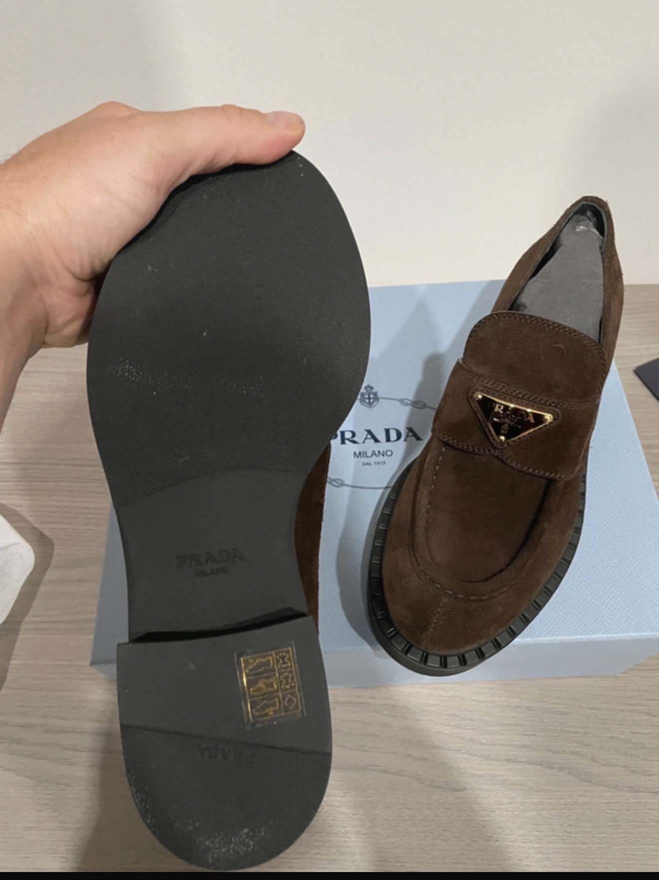 Prada mokasinky