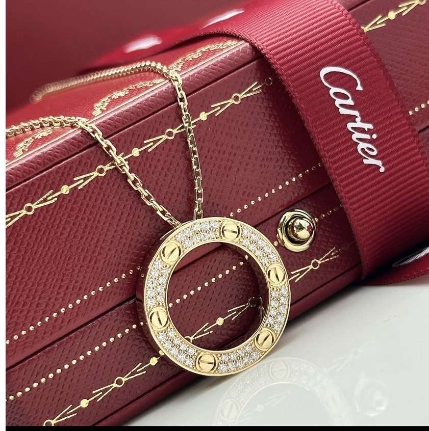 Cartier love nahrdelnik diamanty