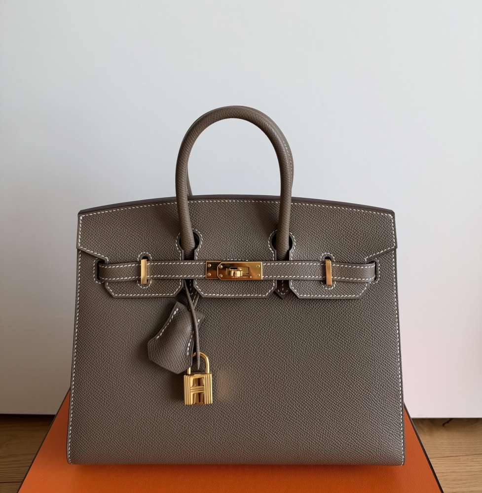 Hermes Birkin sellier 25 epsom etoupe